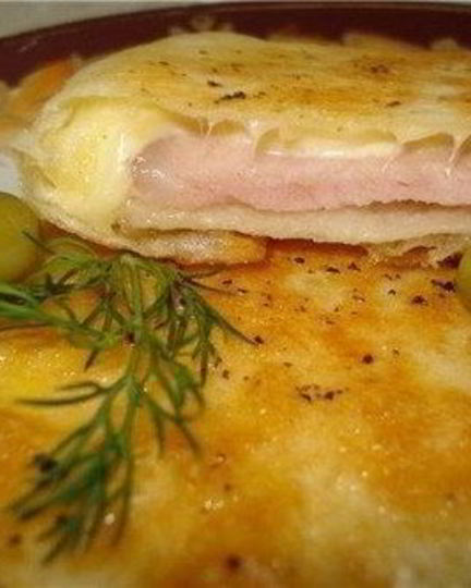 Рецепт аппетитных конвертиков из лаваша с ветчиной