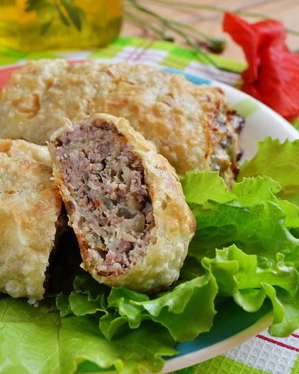 Рецепт фарша в лаваше по-провански