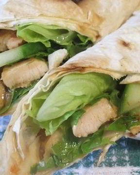 Курица в лаваше