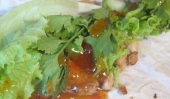 курица в лаваше