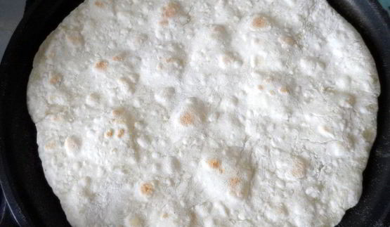 лаваш на сковороде