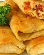 Лаваш обжаренный с начинкой