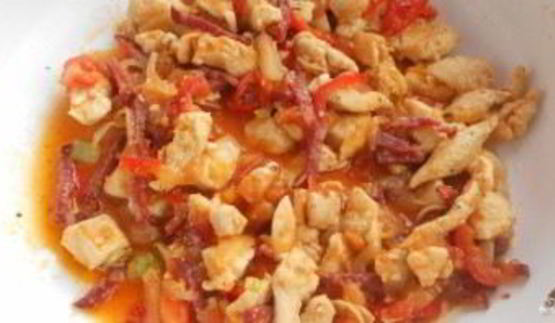 лаваш обжаренный с начинкой