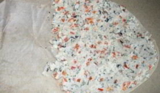 лаваш с адыгейским сыром