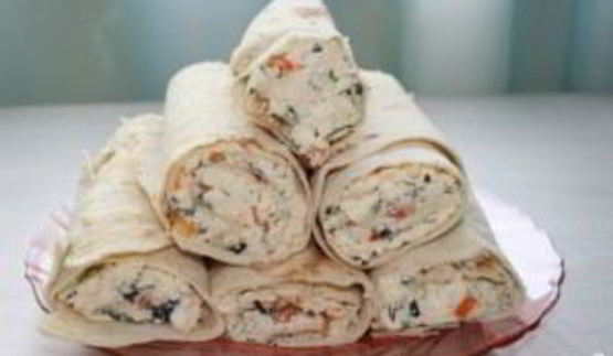 лаваш с адыгейским сыром