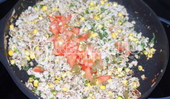 лаваш с фаршем