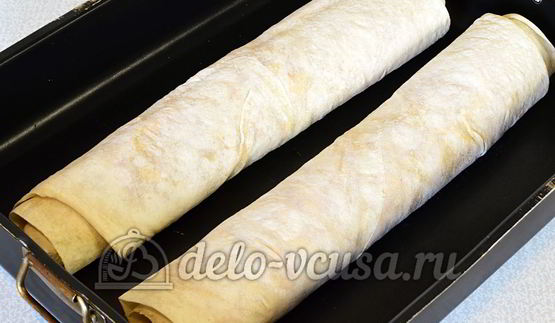 лаваш с капустой в духовке