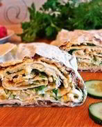 Лаваш с консервами