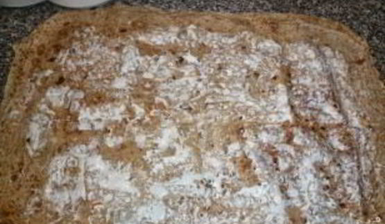 лаваш с курицей и морковкой