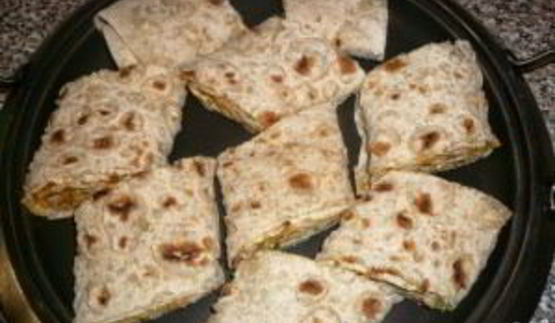 лаваш с курицей и морковкой