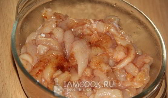 лаваш с курицей и овощами