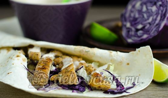 лаваш с курицей