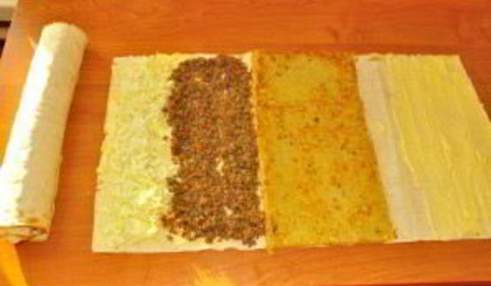 лаваш с печенью говяжьей