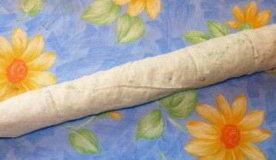 лаваш с творогом и зеленью