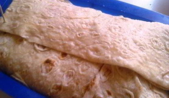 мясной кекс в лаваше