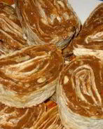 Ореховый десерт в лаваше