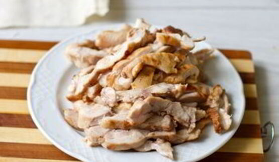 ролл из лаваша с курицей и овощами