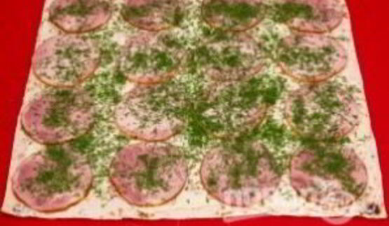 рулетики с лавашом