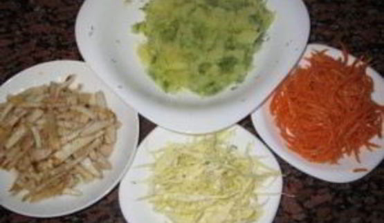 трубочки из лаваша с начинкой