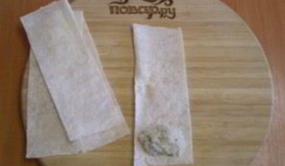 трубочки из лаваша, запеченные в духовке