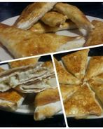 Творожно-яблочные конвертики из лаваша