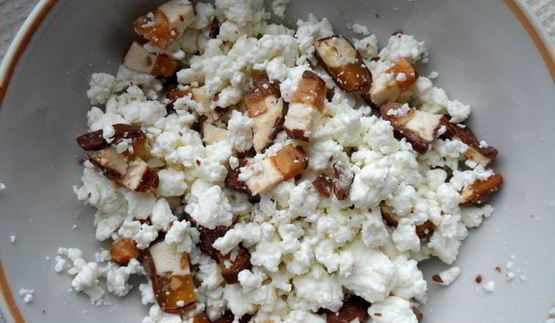 творожный десерт из лаваша