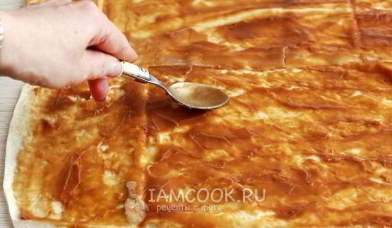 ленивая пахлава из лаваша