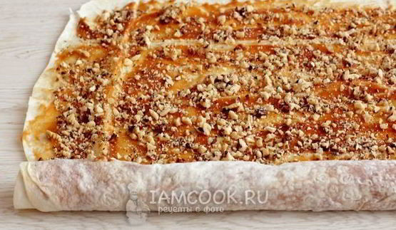 ленивая пахлава из лаваша