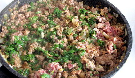 аджарские лепешки с бараниной