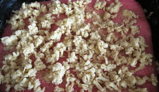 фламандская фокачча со штрейзелем