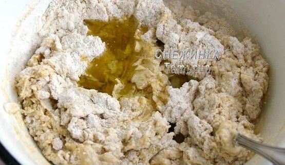 фокачча из трех видов муки с розмарином