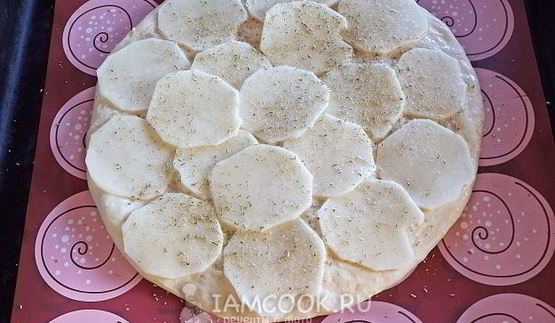 фокачча с картофелем