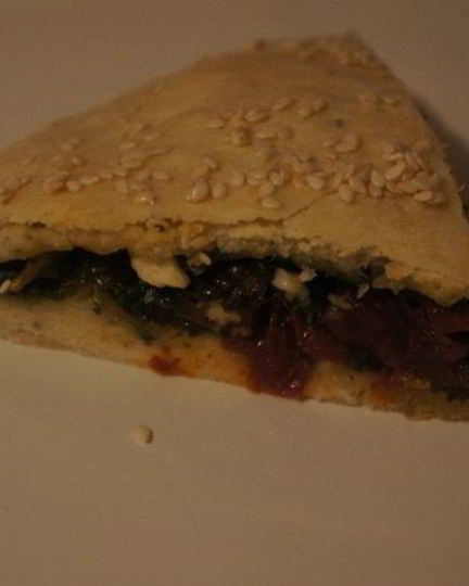 Рецепт фокачча с вялеными помидорами, козьим сыром