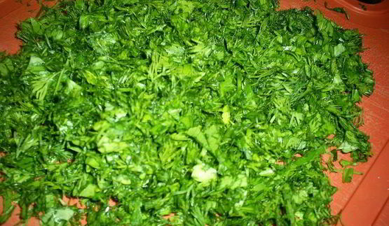 картофельные лепешки с сыром и зеленью