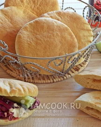 Рецепт хлеба пита