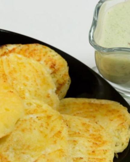 Рецепт кукурузных лепешек и йогуртовый соус