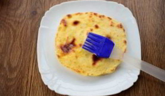 кузикмяк — сытная лепешка с картофелем