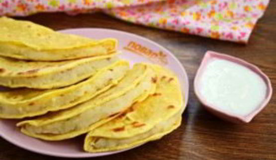 кузикмяк — сытная лепешка с картофелем