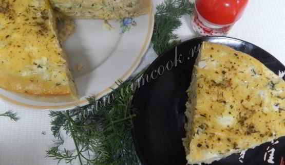 лепешка с капустой