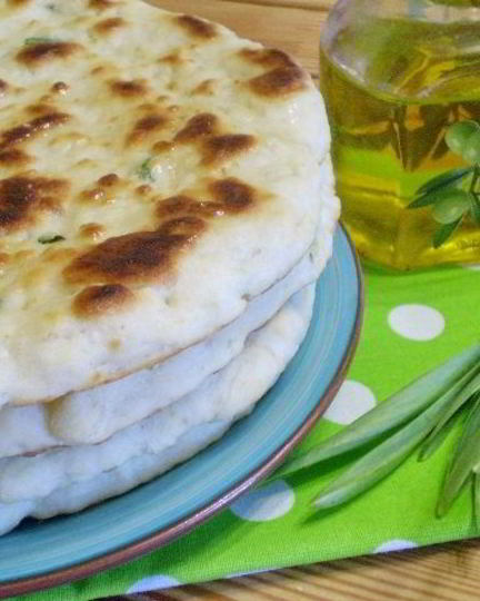 Рецепт лепешки с маслом