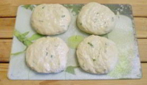 лепешка с маслом