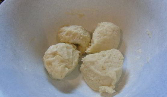 лепешка с сыром и зеленью