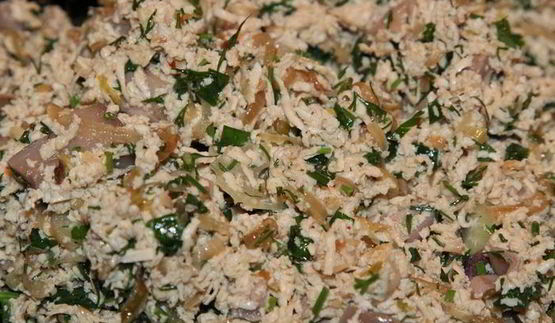 лепешки с сыром тофу