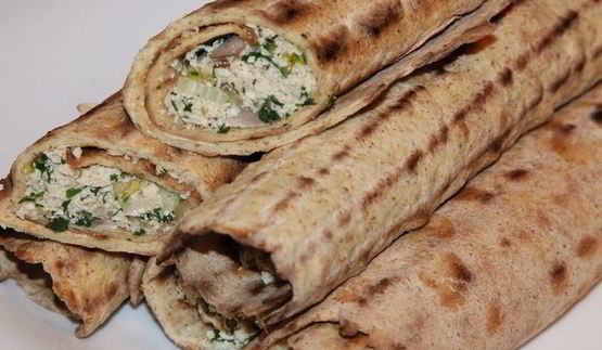 лепешки с сыром тофу