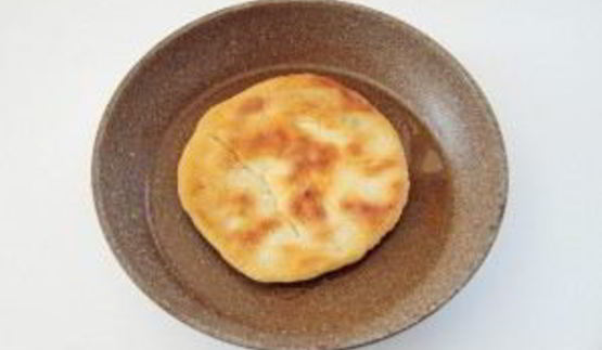 лепешки со шпинатом и грибами