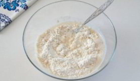 лепешки со шпинатом и грибами