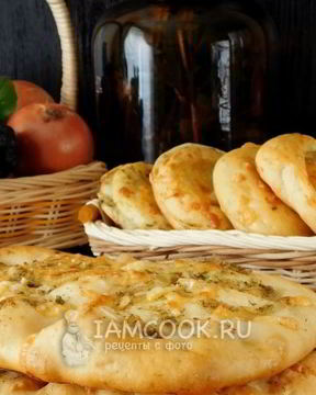 Луковая лепешка в духовке