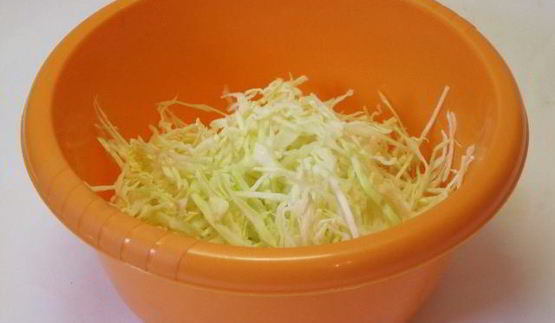 постные лепешки с капустой