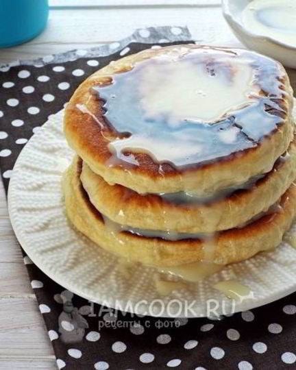 Рецепт пышных лепешек на кефире