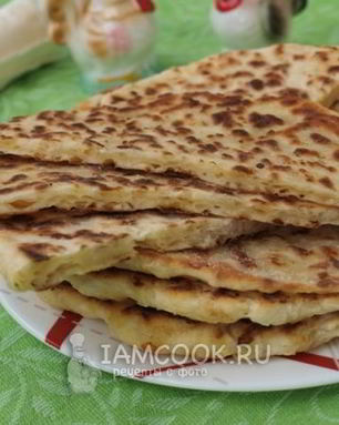 Сырные лепешки на кефире